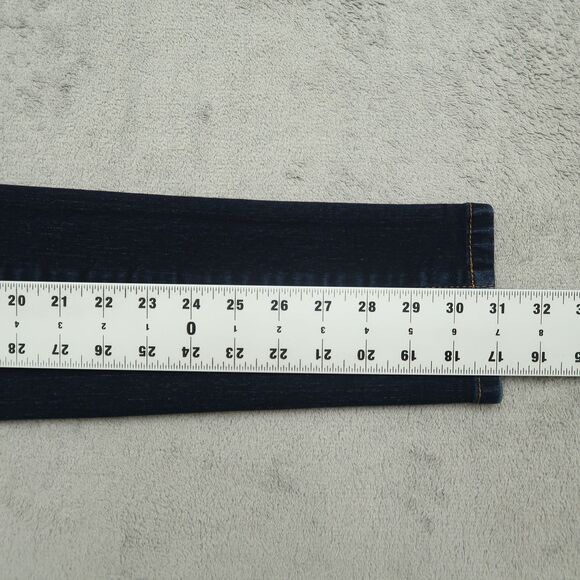 Decree Jeans Junior's Size 5 Blue Low-Rise Legging Denim 31" Inseam Stretch - Picture 5 of 16